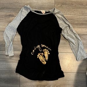 Coming soon maternity top